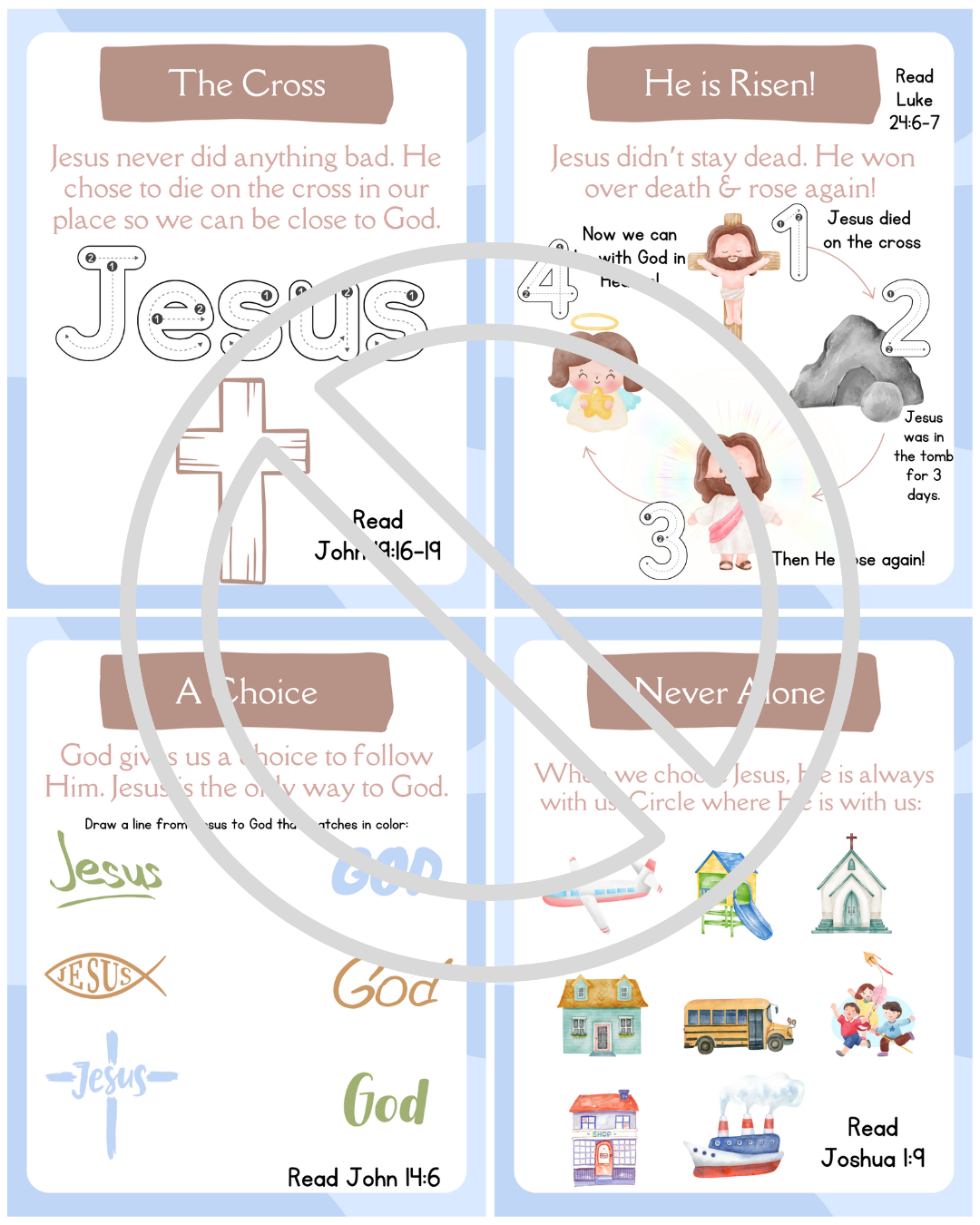 Intro. to Jesus Activity Busy Book