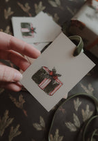 Christmas gift Small Flat Card