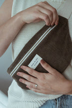 Corduroy belt bag