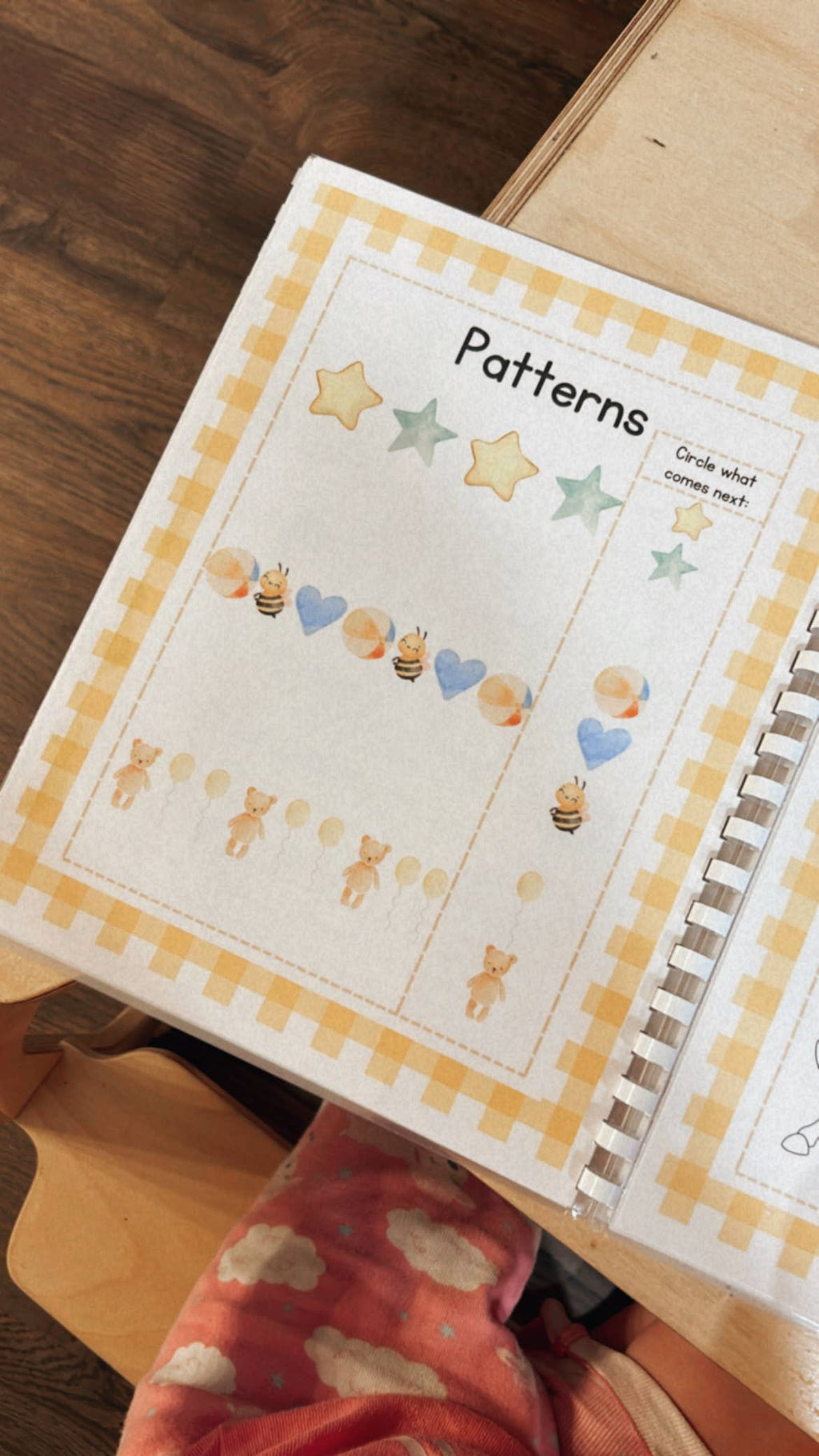 Circle Time Toddler Activity Busy Book