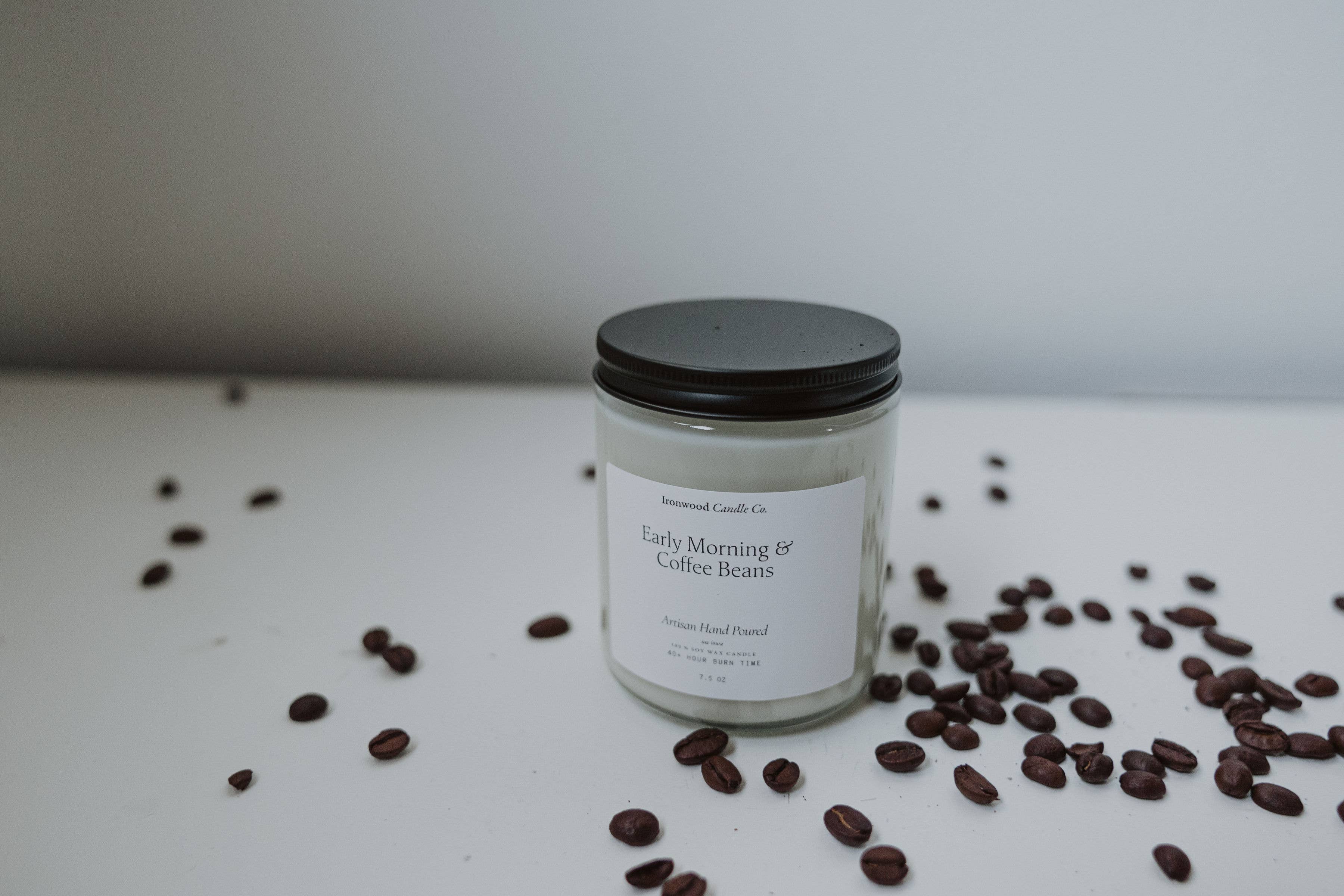 EARLY MORNING & COFFEE BEANS SOY CANDLES