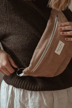 Corduroy belt bag