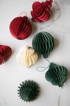 Christmas Paper Tree Ornaments