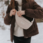 Corduroy belt bag