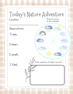 Nature Activity Busy Book