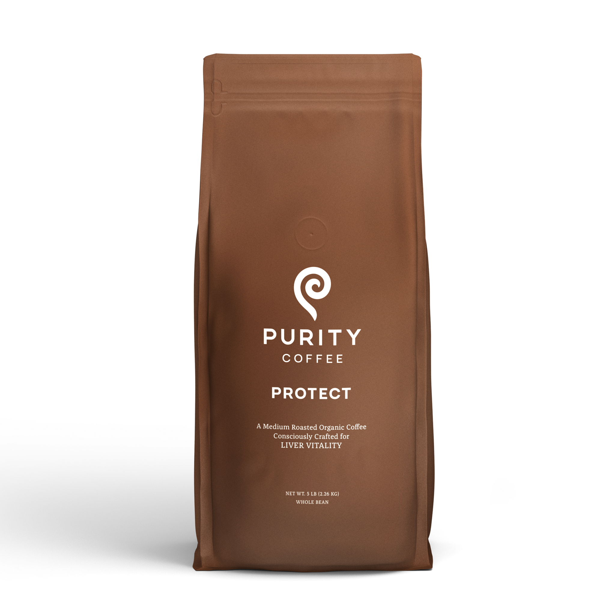 PROTECT: Light-Medium Roast Whole Bean Coffee - 5lb Bag