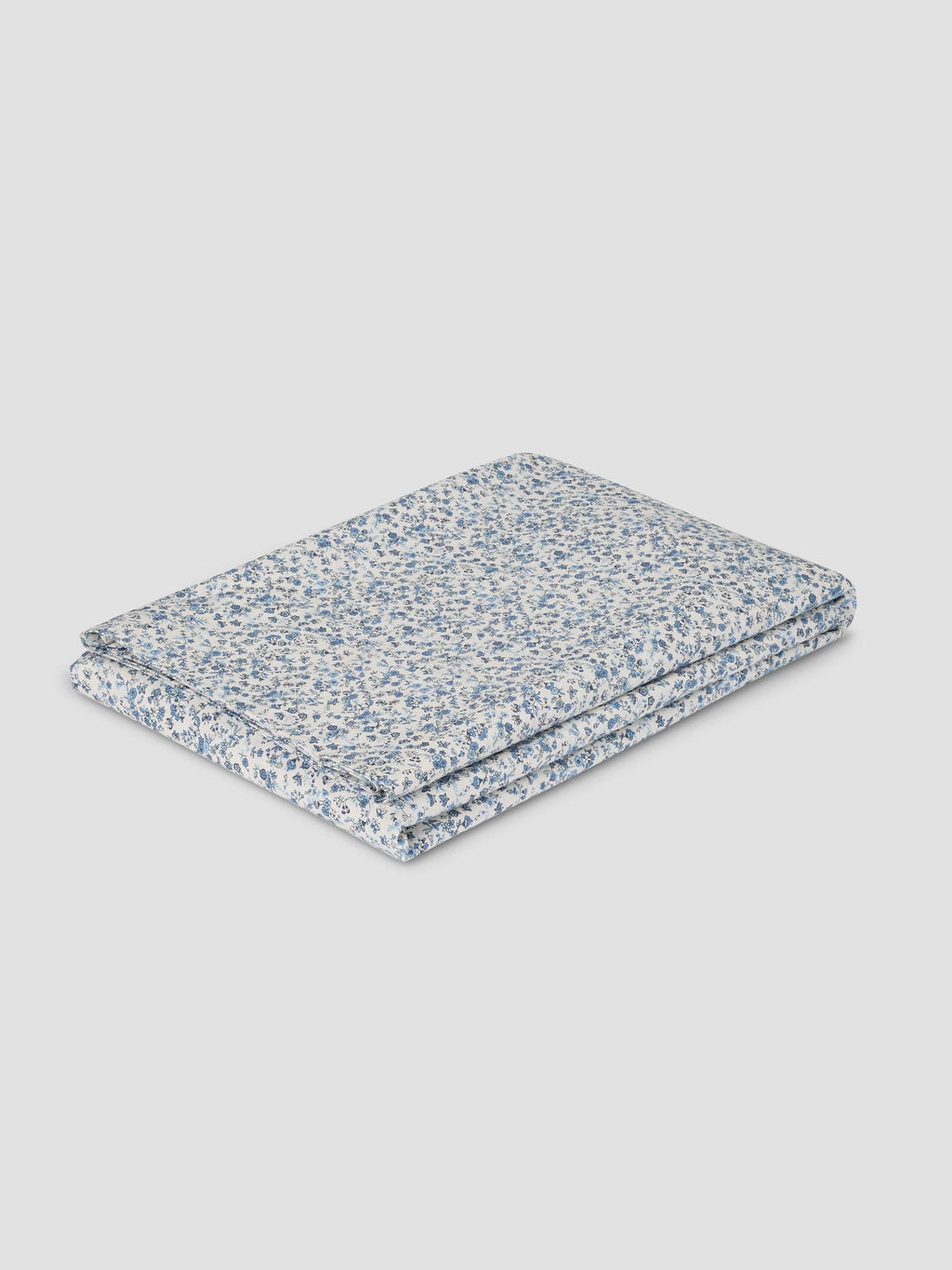 PRE ORDER | Blue Mini Meadow Cotton Flat Sheet