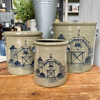 1/2 Gallon Crock- Barn