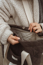Quilted everyday tote