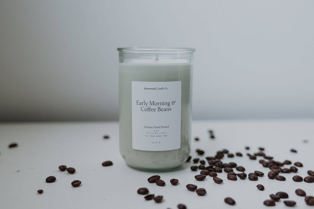 EARLY MORNING & COFFEE BEANS SOY CANDLES
