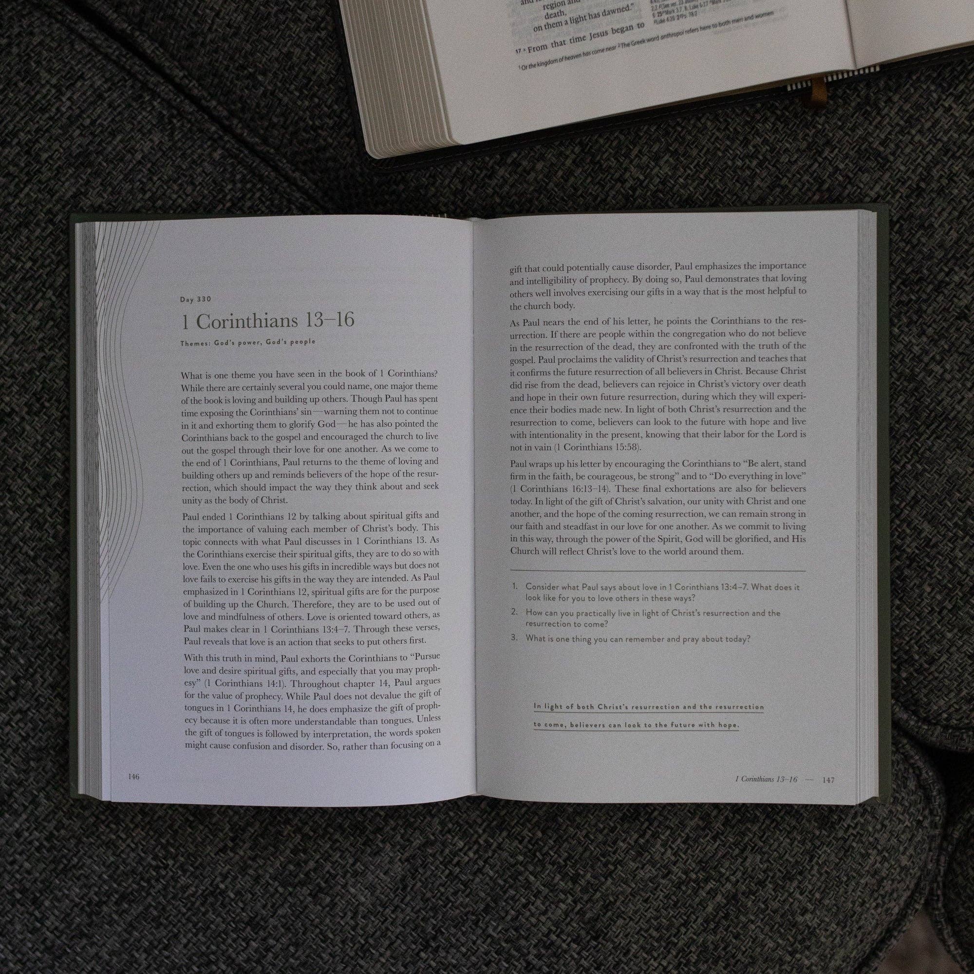 A Year in the Bible | Men's Study | 365 Days of Discovering the Beauty of Jesus from Genesis to Revelation | Volume 4