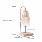 LAMP CANDLE WARMER - Dimmable, Timer, Adjustable