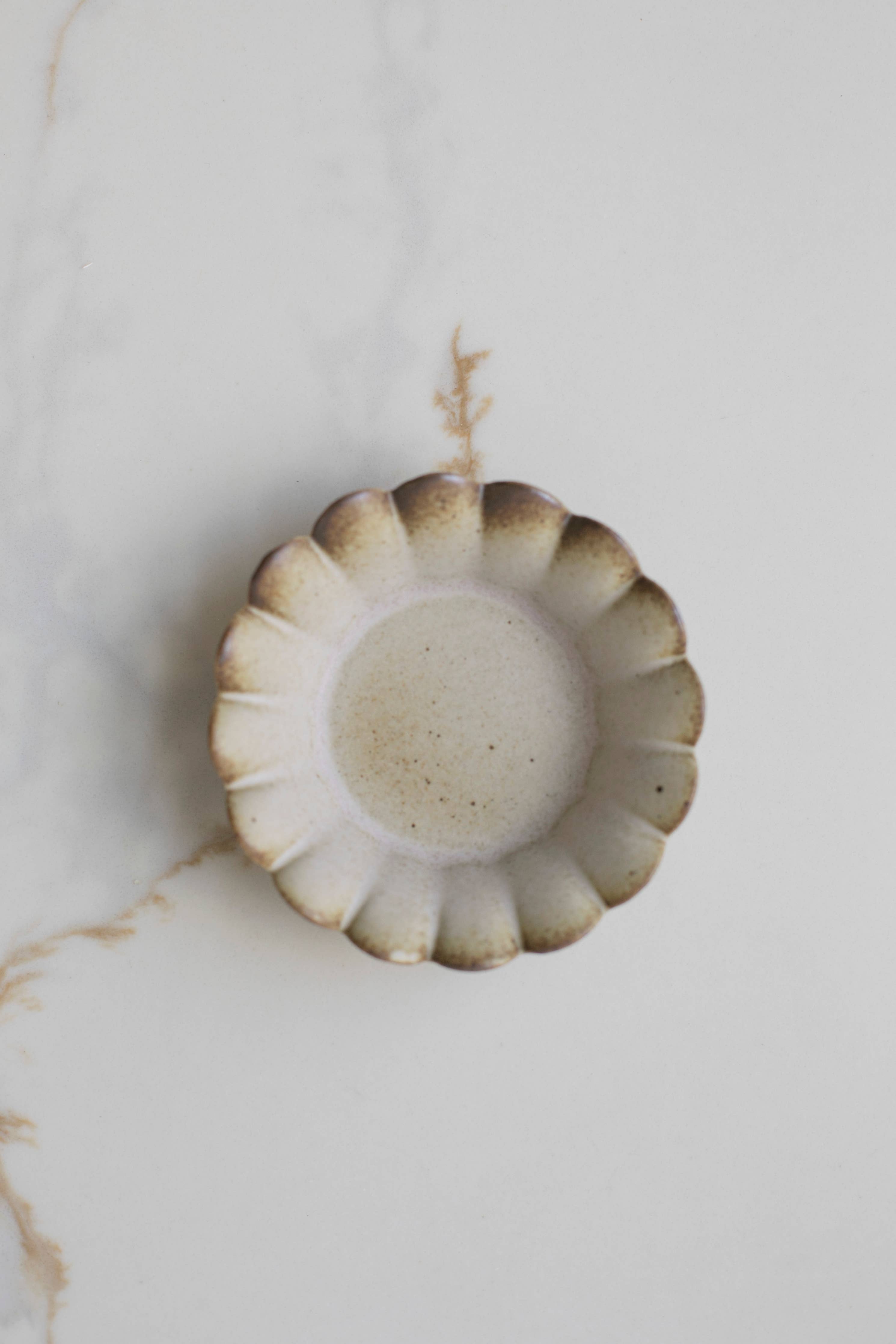 Flower Ceramic Pinch Bowls