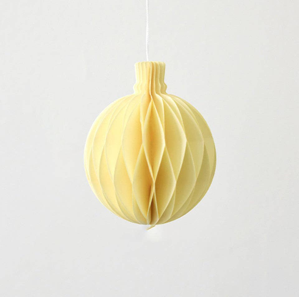 Christmas Paper Tree Ornaments