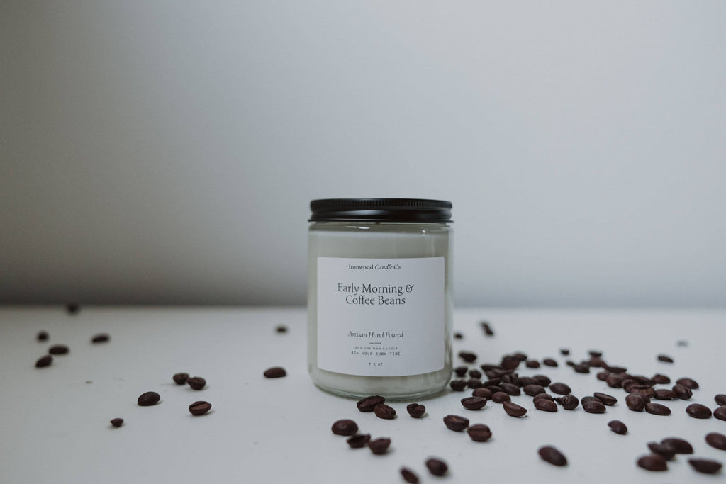 EARLY MORNING & COFFEE BEANS SOY CANDLES
