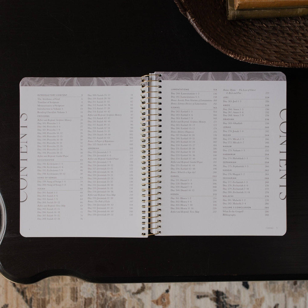 A Year in the Bible- VOLUME 2 | 365 Days of Discovering the Beauty of Jesus from Genesis to Revelation | Volume 3