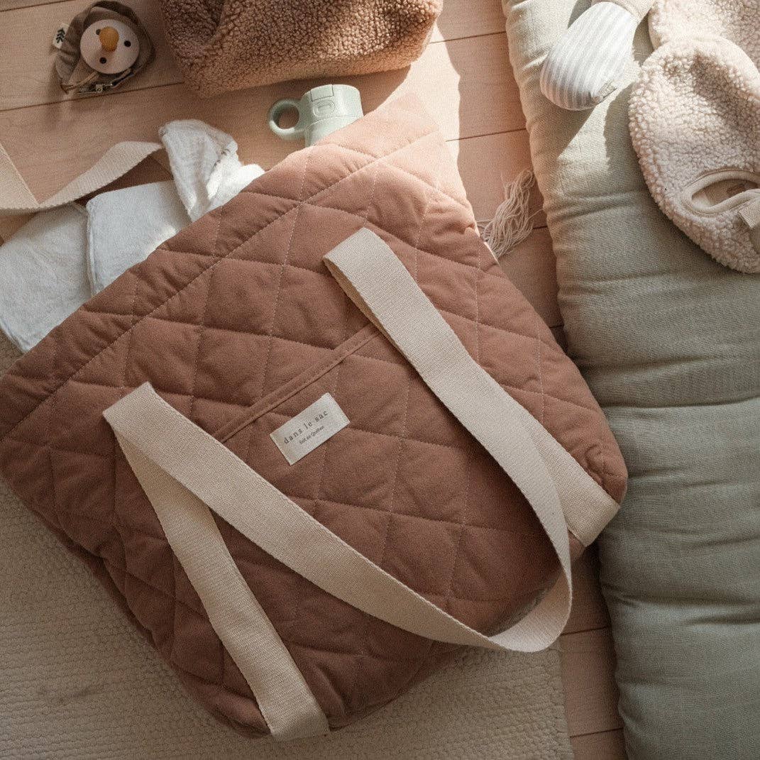 Quilted everyday tote