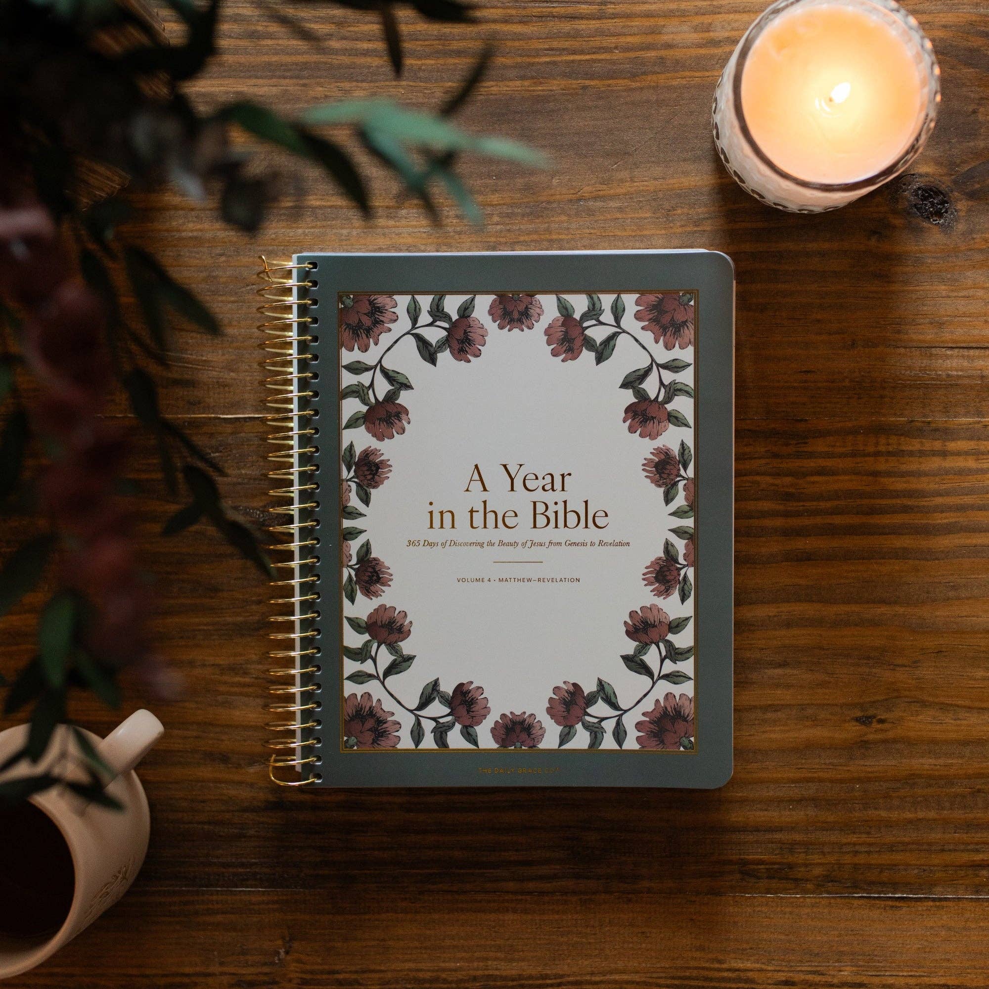 A Year in the Bible- Volume 4 | 365 Days of Discovering the Beauty of Jesus from Genesis to Revelation | Volume 4