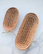Oval Rattan Basket