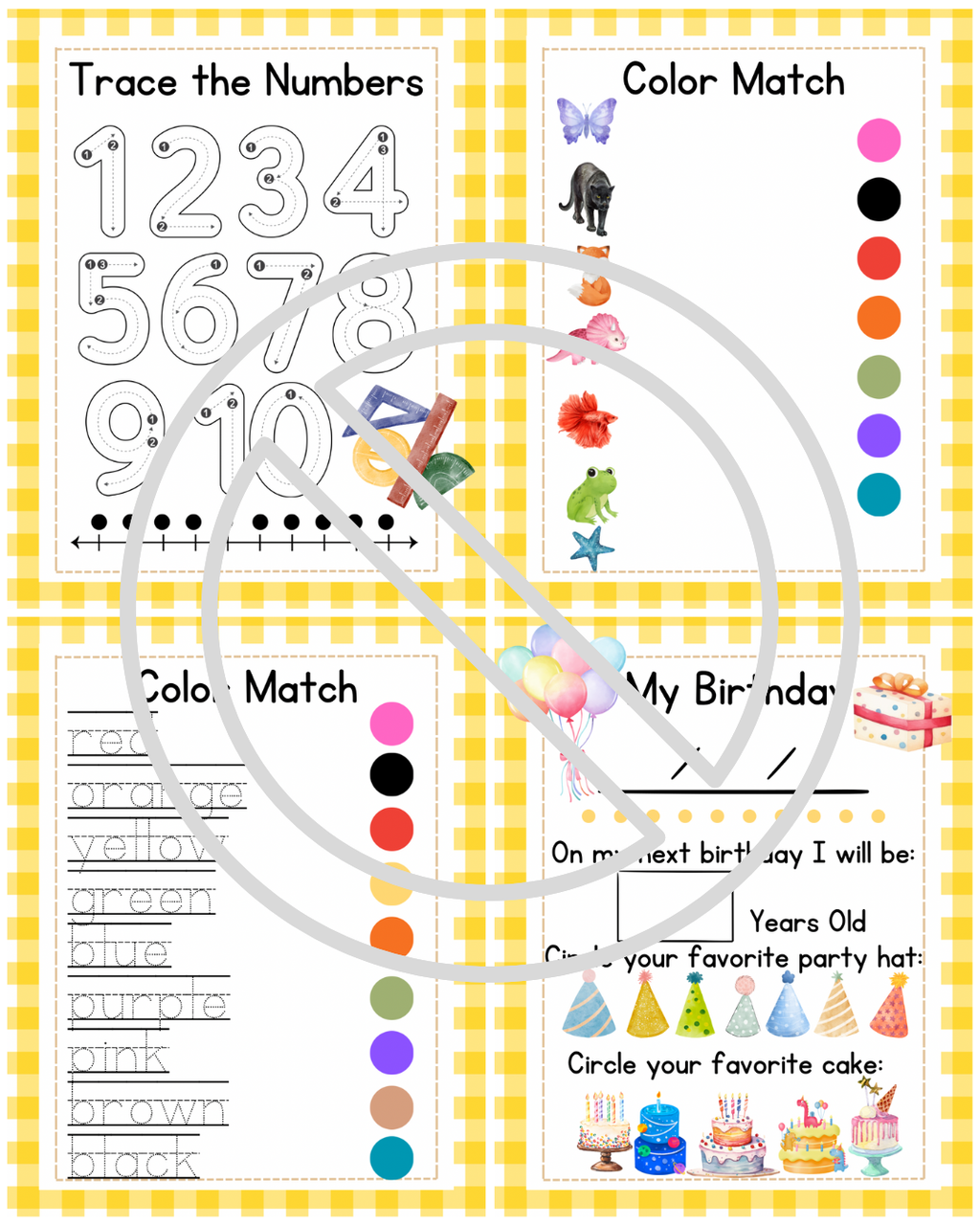Circle Time Toddler Activity Busy Book