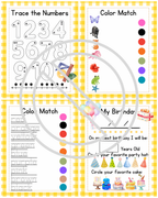 Circle Time Toddler Activity Busy Book