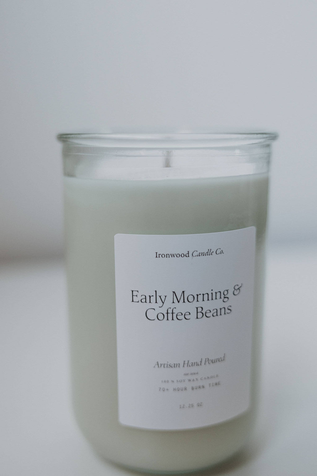 EARLY MORNING & COFFEE BEANS SOY CANDLES