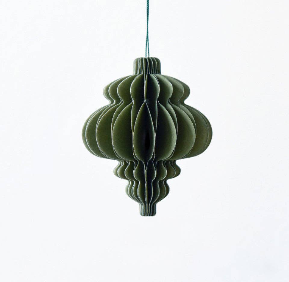 Christmas Paper Tree Ornaments