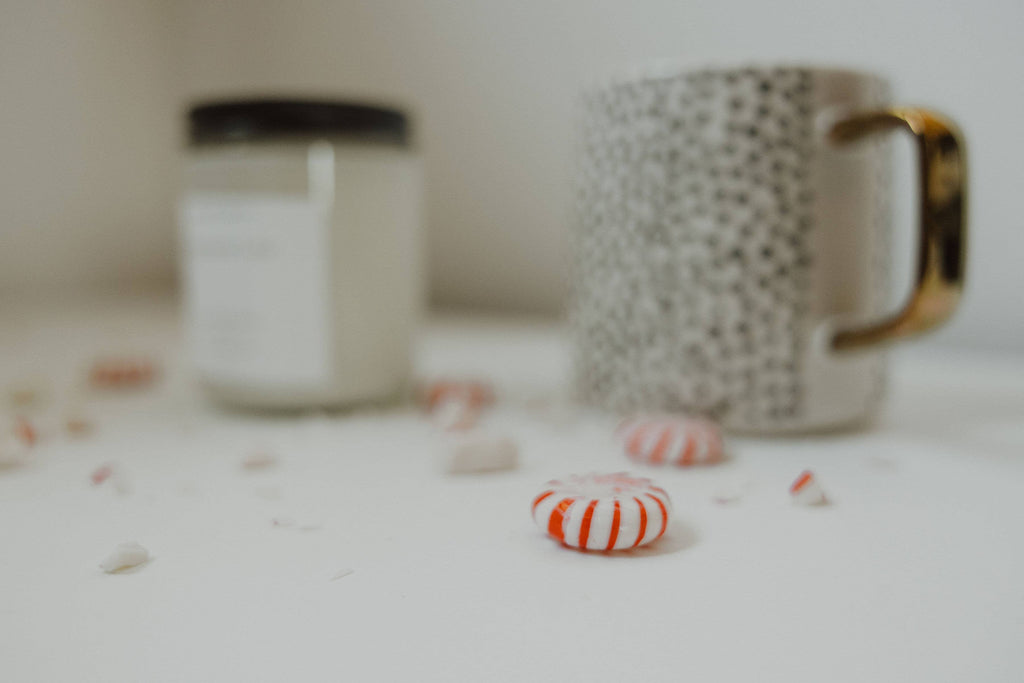 PEPPERMINT LATTE SOY CANDLES