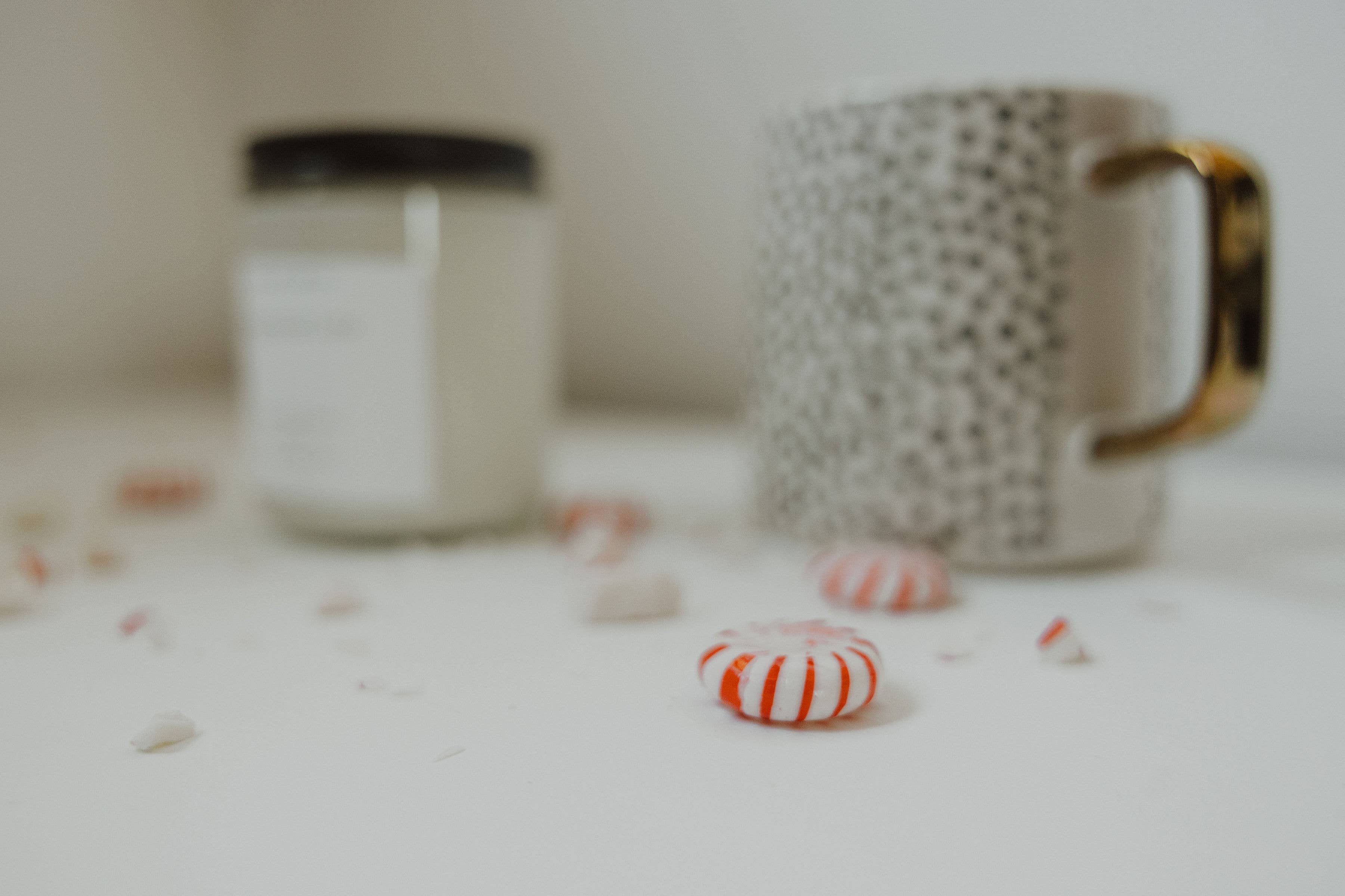 PEPPERMINT LATTE SOY CANDLES