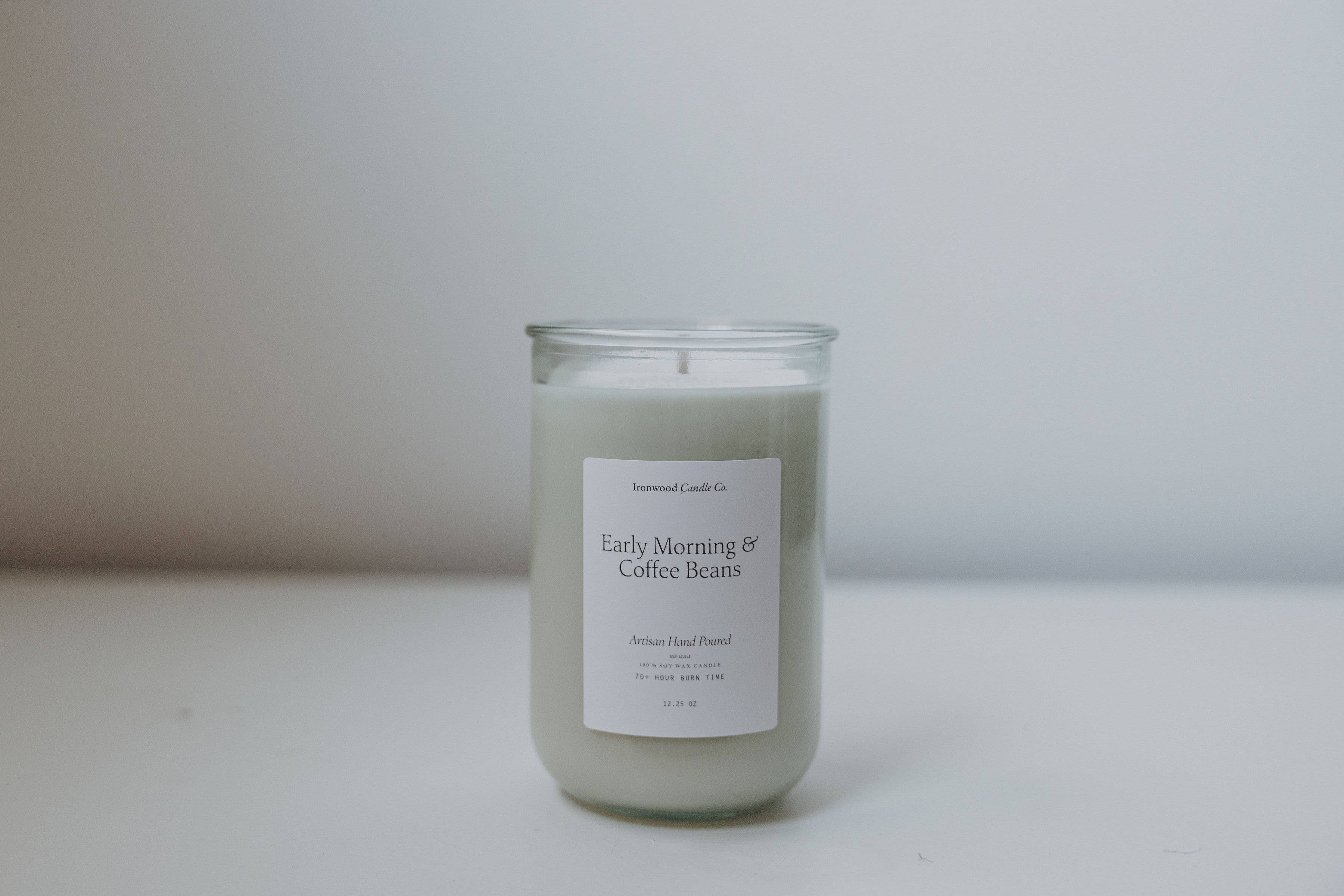 EARLY MORNING & COFFEE BEANS SOY CANDLES