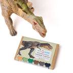 Beeswax Crayons - Dinosaur Bone - 6 Eco-Friendly Colors