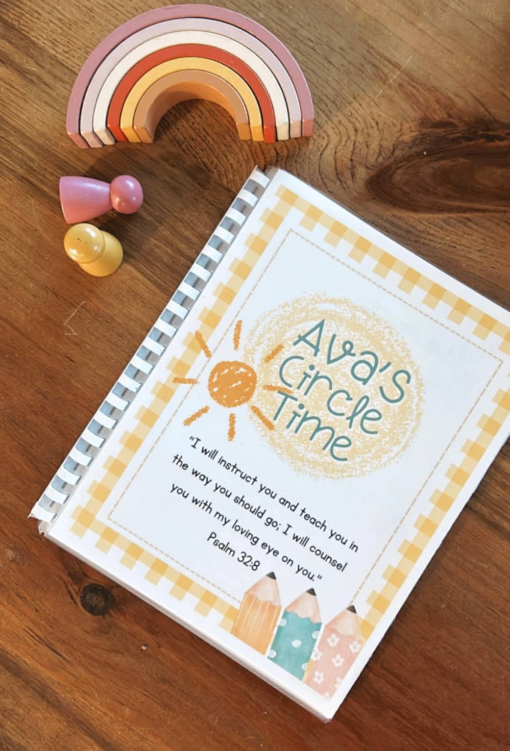 Circle Time Toddler Activity Busy Book