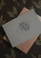Pine cone Small Flat Card