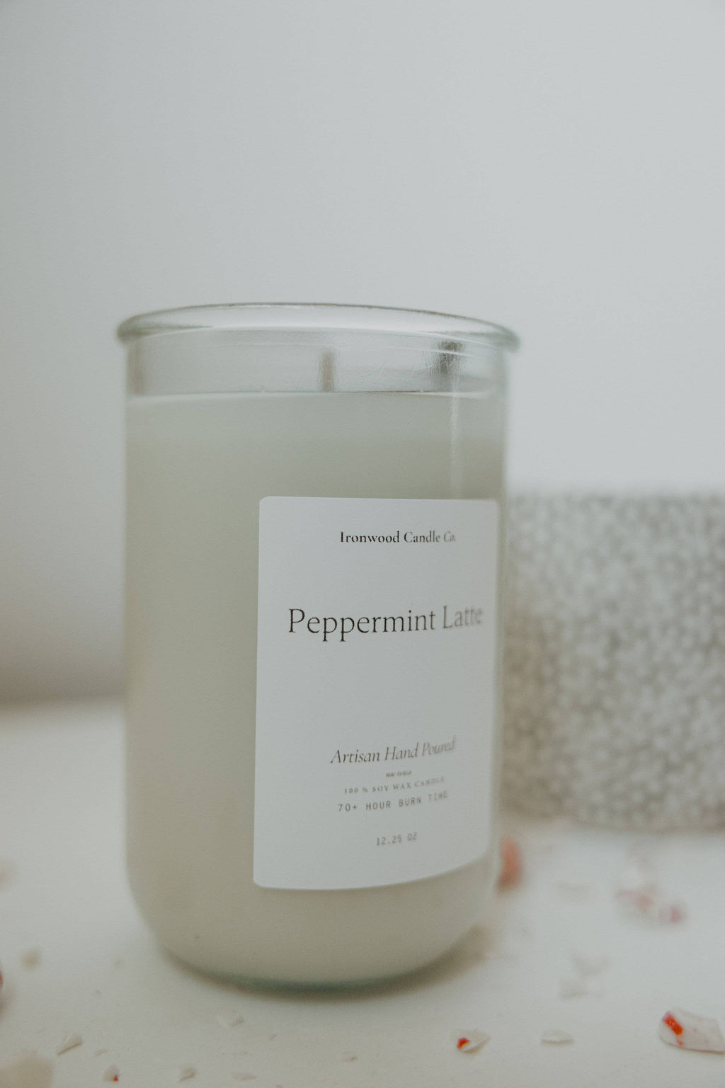 PEPPERMINT LATTE SOY CANDLES
