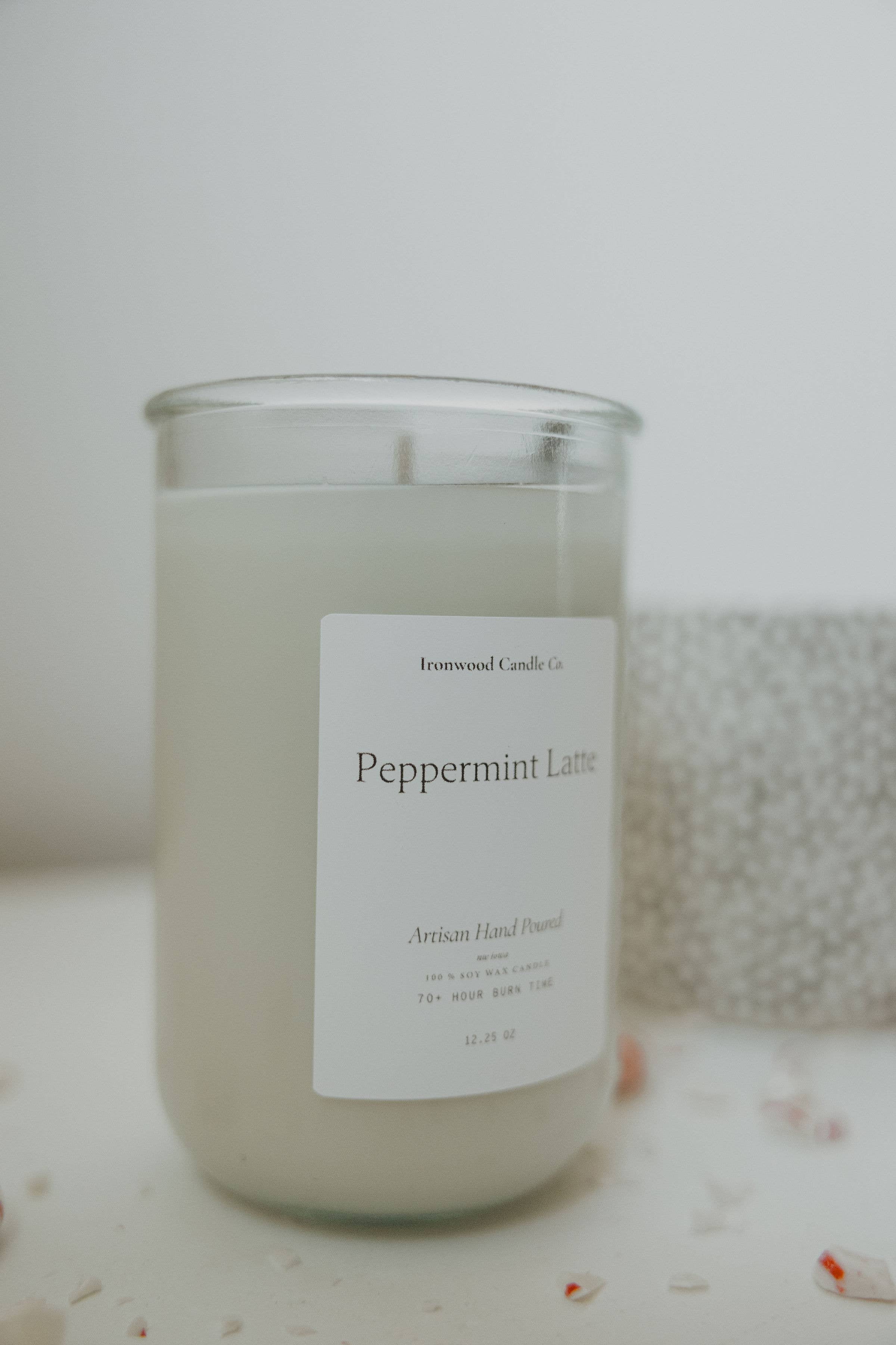PEPPERMINT LATTE SOY CANDLES