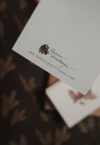 Christmas gift Small Flat Card