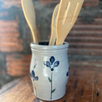 Utensil Jar: Petals in Bloom