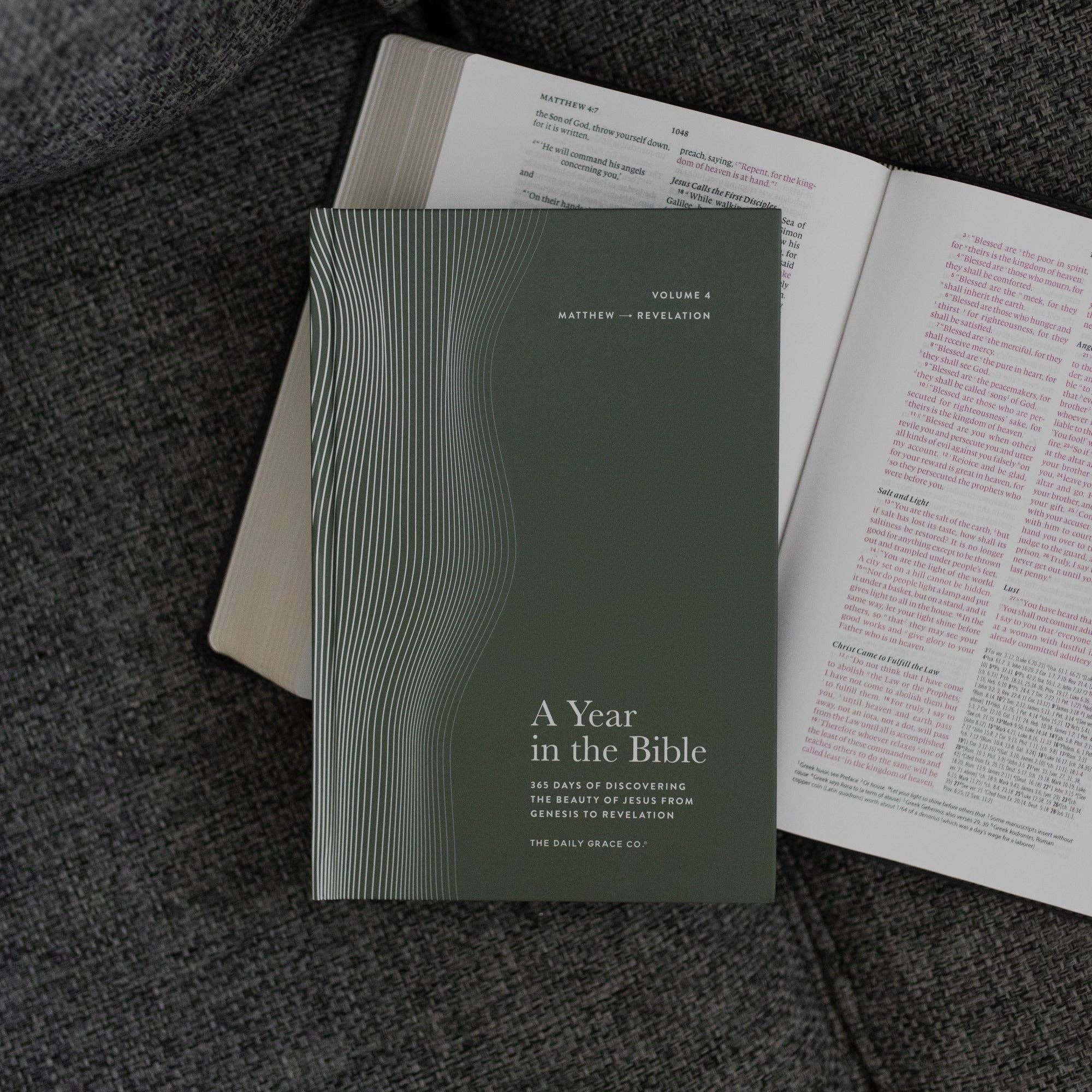 A Year in the Bible | Men's Study | 365 Days of Discovering the Beauty of Jesus from Genesis to Revelation | Volume 4