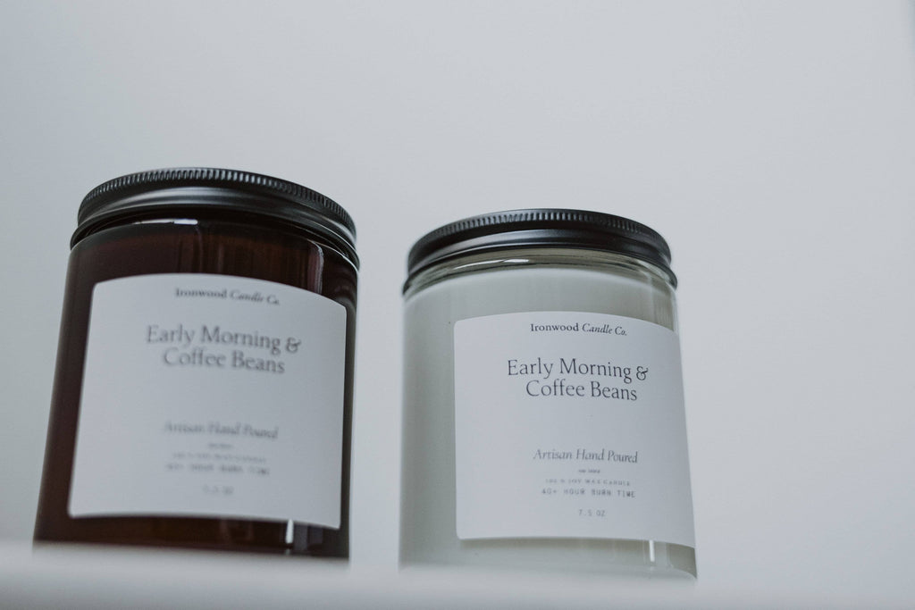 EARLY MORNING & COFFEE BEANS SOY CANDLES