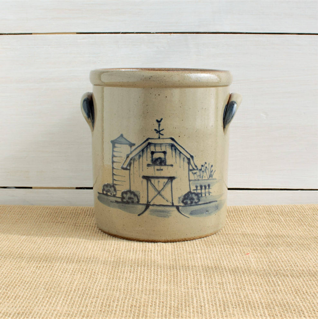 1/2 Gallon Crock- Barn