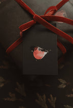 Red robin Small Flat Card