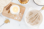 Warm Caramel Crumble - Soy Wax Mason Jar Candle
